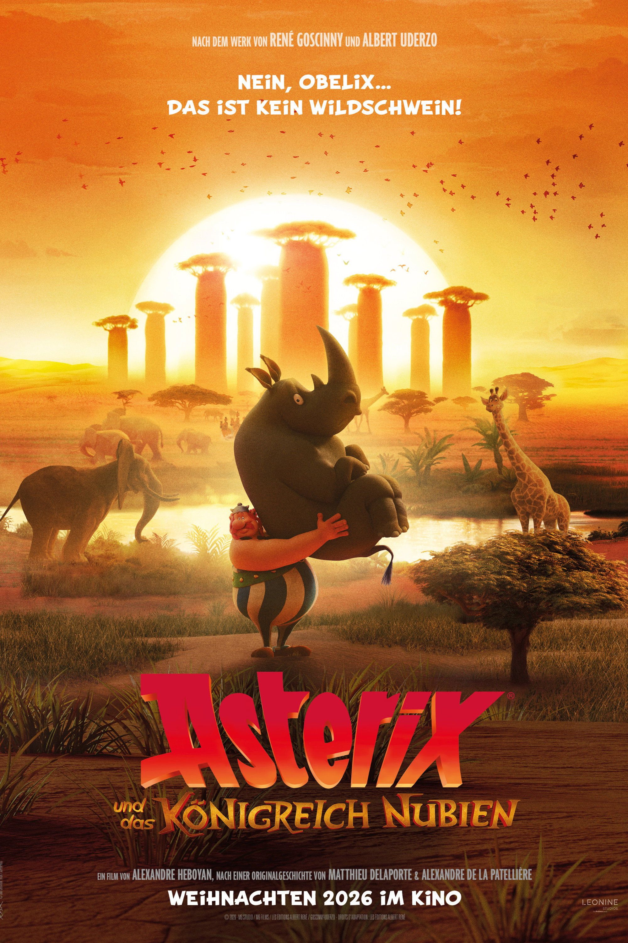 Asterix und das Königreich Nubien