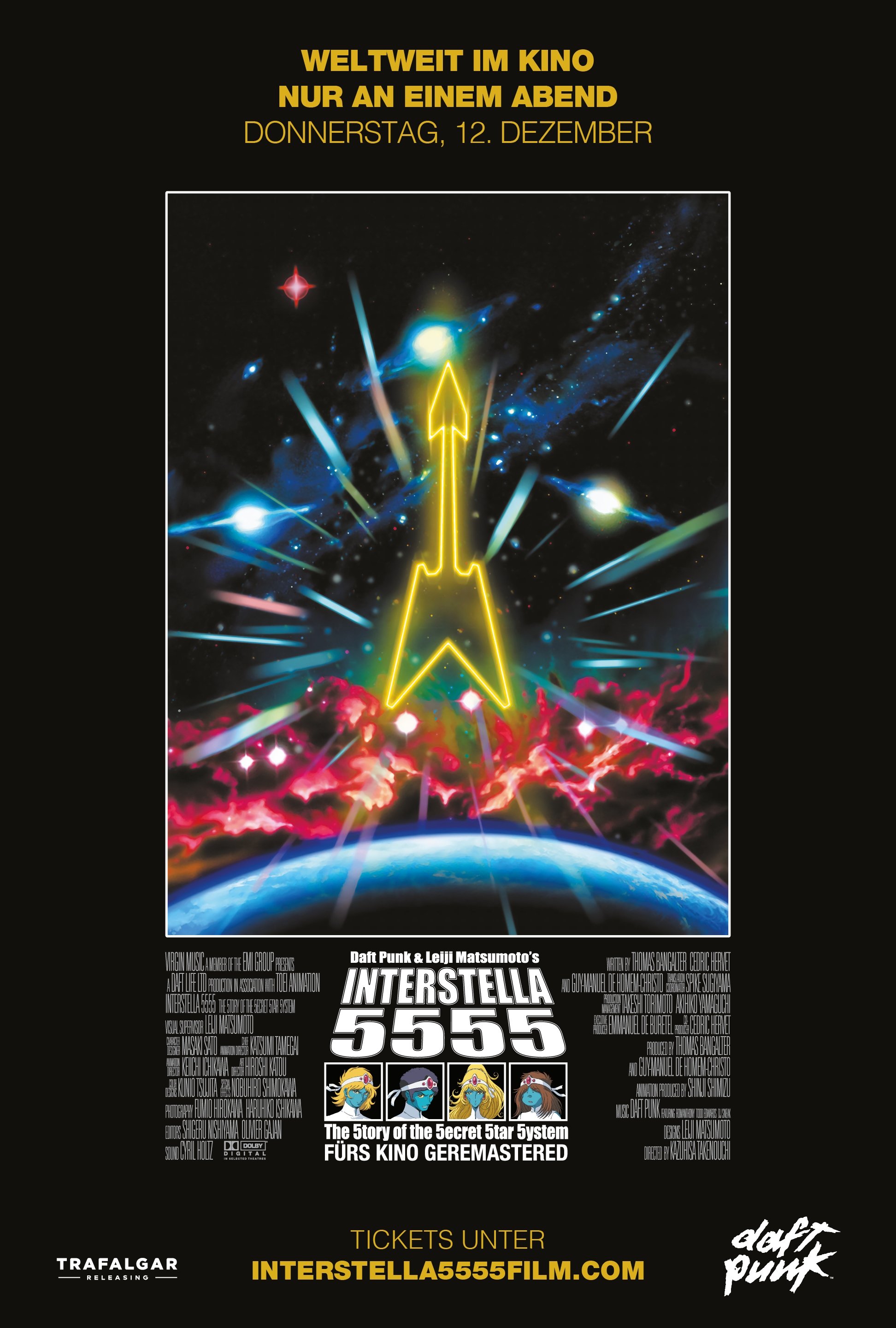  Daft Punk & Leiji Matsumoto: Interstella 5555 