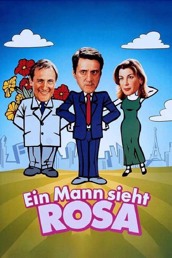  Ein Mann sieht rosa 