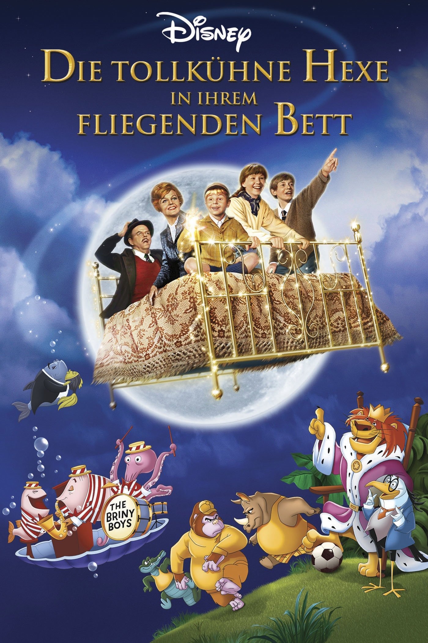  Die tollkühne Hexe in ihrem fliegenden Bett 