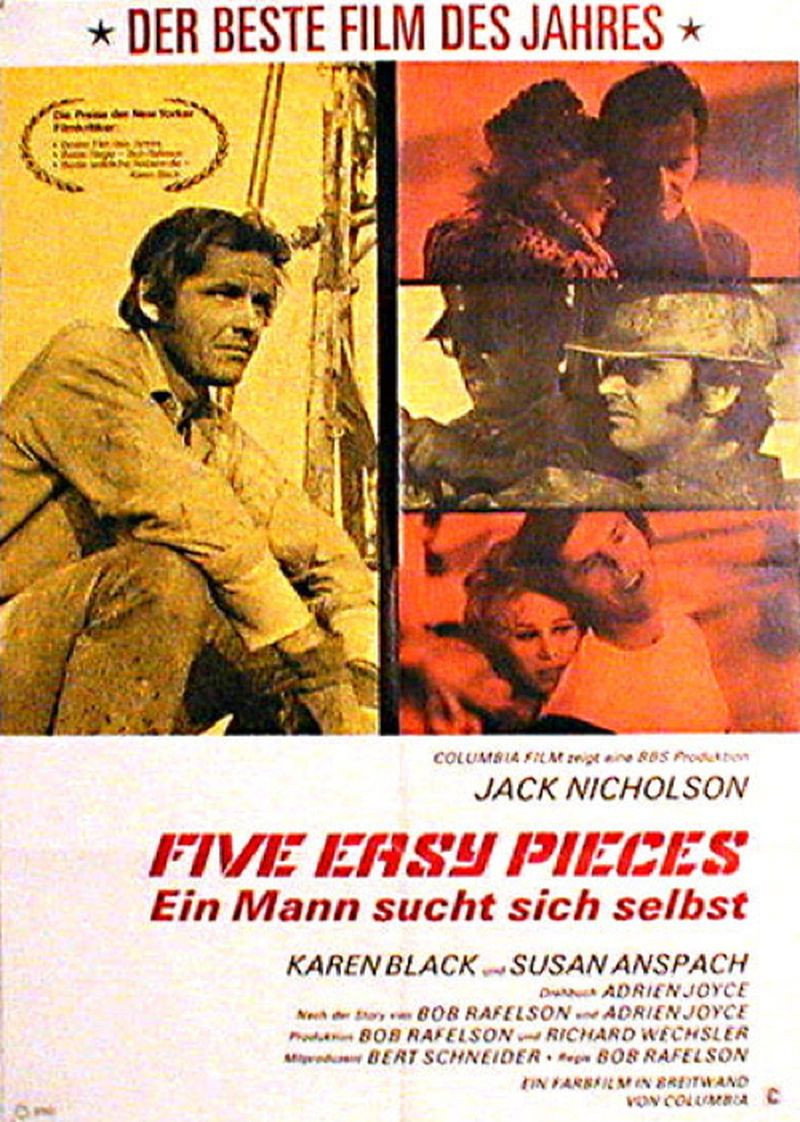  Five Easy Pieces - Ein Mann sucht sich selbst 